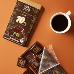 70% Dark Chocolate Squares