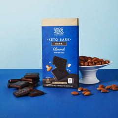 Dark Chocolate Almond Keto Bark