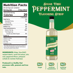 Sugar Free Peppermint Coffee Syrup