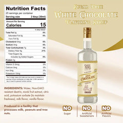 Sugar Free White Chocolate Coffee Syrup