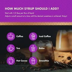 Sugar Free Lavender Coffee Syrup
