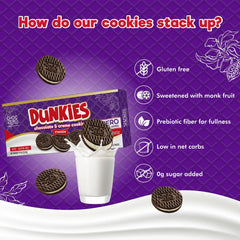 Dunkies Chocolate Sandwich Cookies