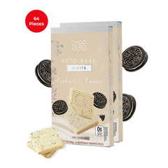 White Chocolate Cookies & Creme Keto Bark