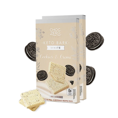 White Chocolate Cookies & Creme Keto Bark