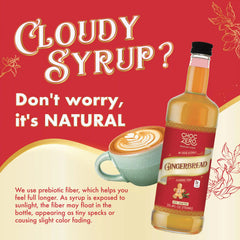 Sugar Free Gingerbread Coffee Syrup