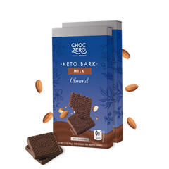 Milk Chocolate Almond Keto Bark