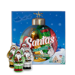 Dark Chocolate Santas