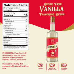 Sugar Free Vanilla Coffee Syrup