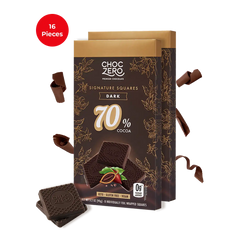 70% Dark Chocolate Squares