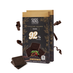 92% Dark Chocolate Squares