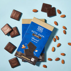 Dark Chocolate Almond Keto Bark