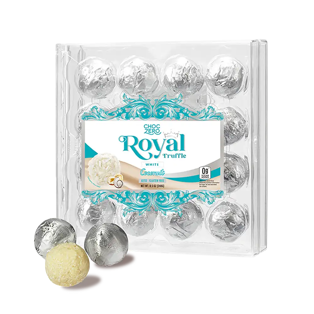 White Chocolate Coconut Royal Truffles