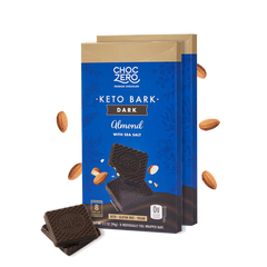Dark Chocolate Almond Keto Bark