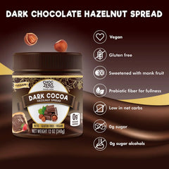 Dark Chocolate Vegan Hazelnut Spread