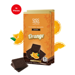 Dark Chocolate Orange Squares