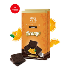 Dark Chocolate Orange Squares