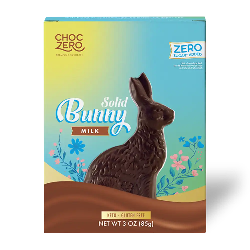 Milk Chocolate Keto Easter Bunny