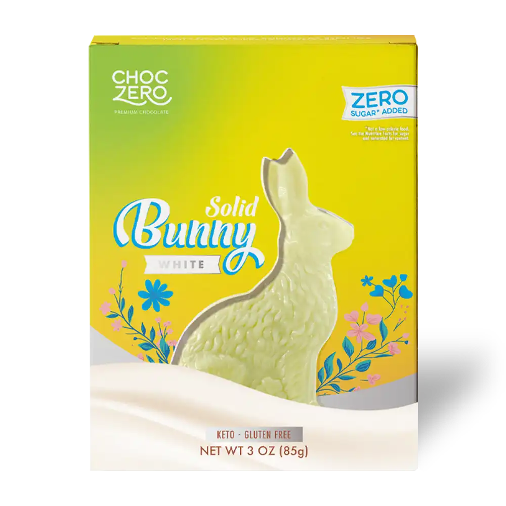 White Chocolate Keto Easter Bunny