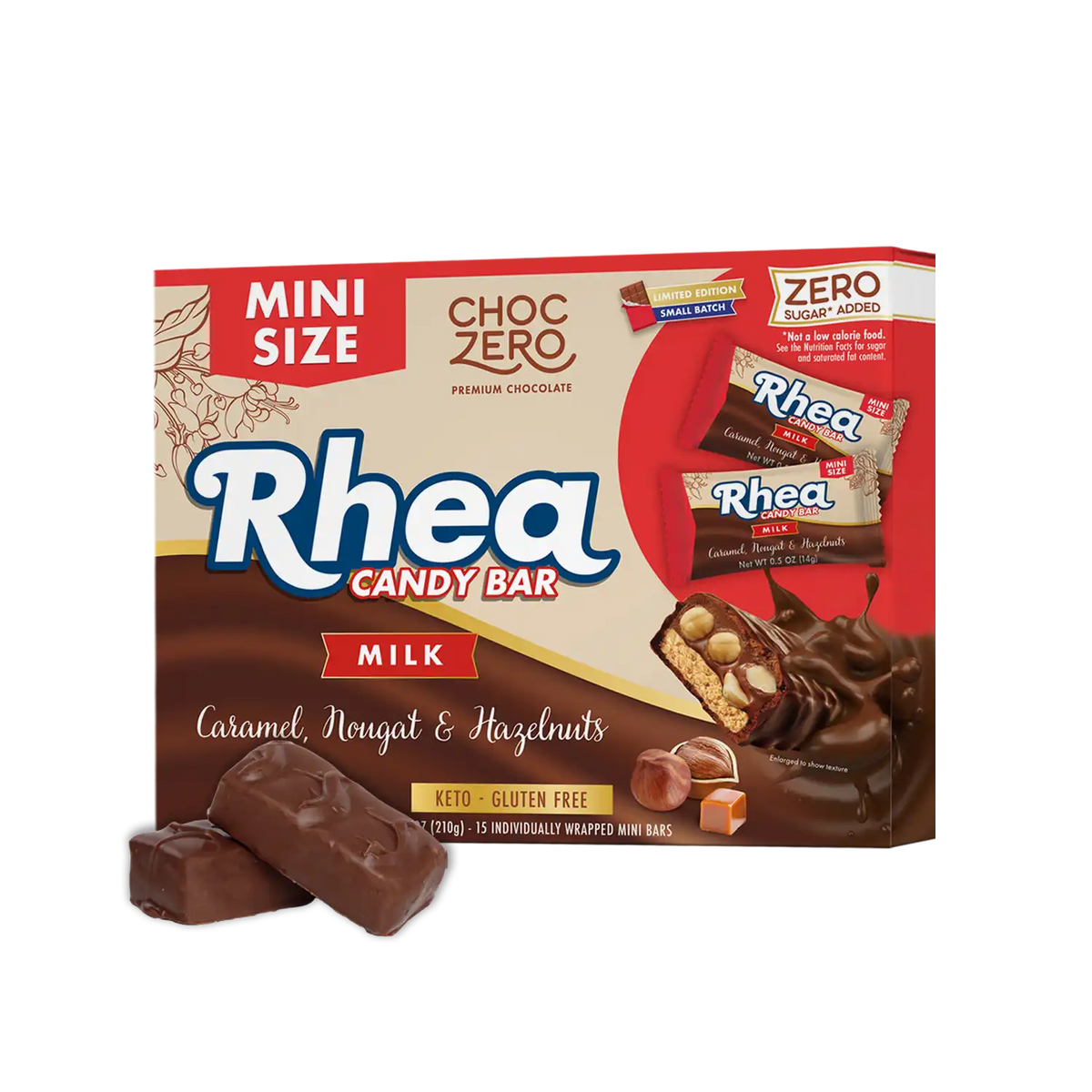 Mini Hazelnut Rhea Bars