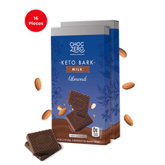 Milk Chocolate Almond Keto Bark
