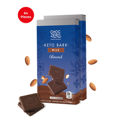 Milk Chocolate Almond Keto Bark
