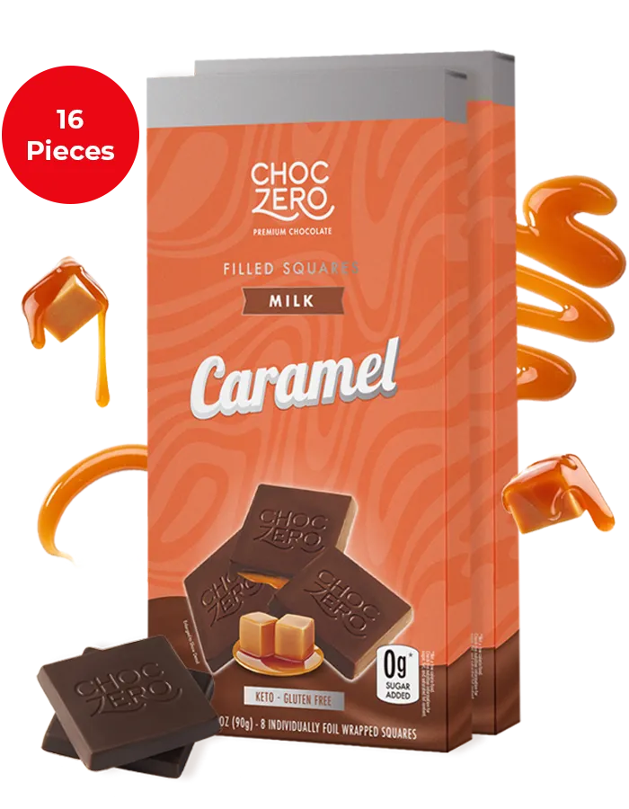 Milk Chocolate Caramel Squares