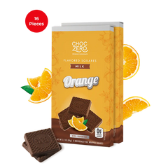 Milk Chocolate Orange Squares