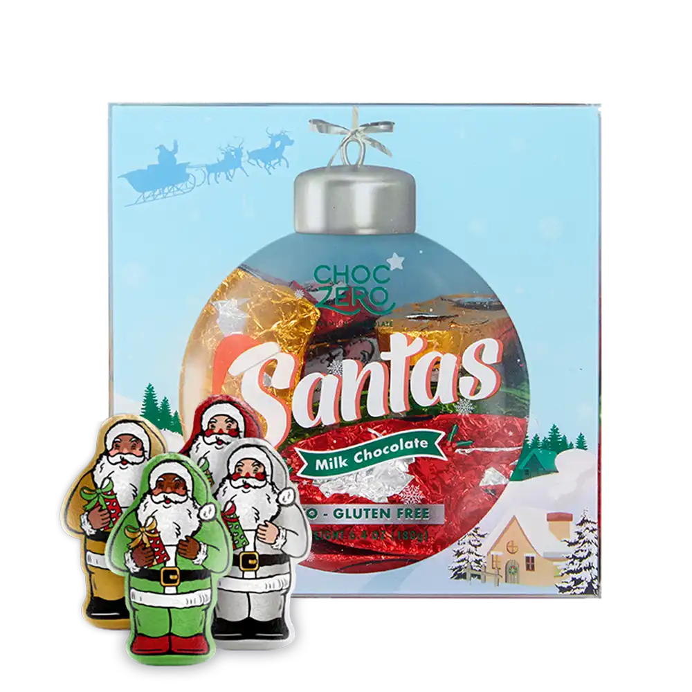 Milk Chocolate Santas