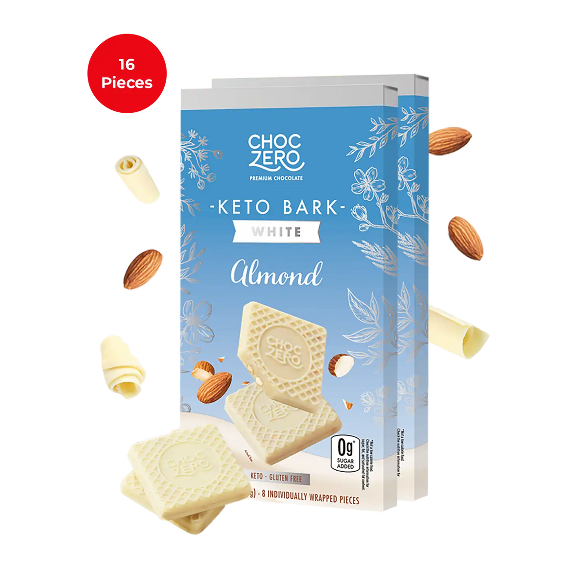 White Chocolate Almond Keto Bark