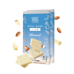 White Chocolate Almond Keto Bark