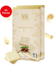 White Chocolate Squares - No Sugar Added, Low Carb